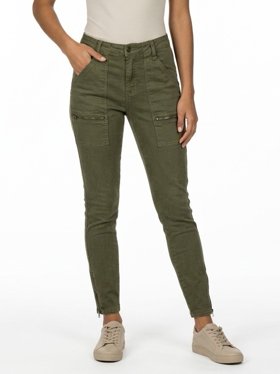 Joie Denim - NWT Joie multiple sizes army green cargo skinny jeans/97% algodon, 3% spandex